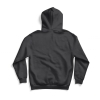 Back of gray 64 Vette hoodie