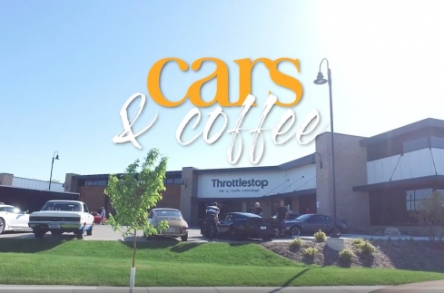 Cars & Coffee in front of Throttlestop