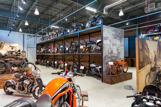 Expanded Throttlestop Museum of classic motorcycles