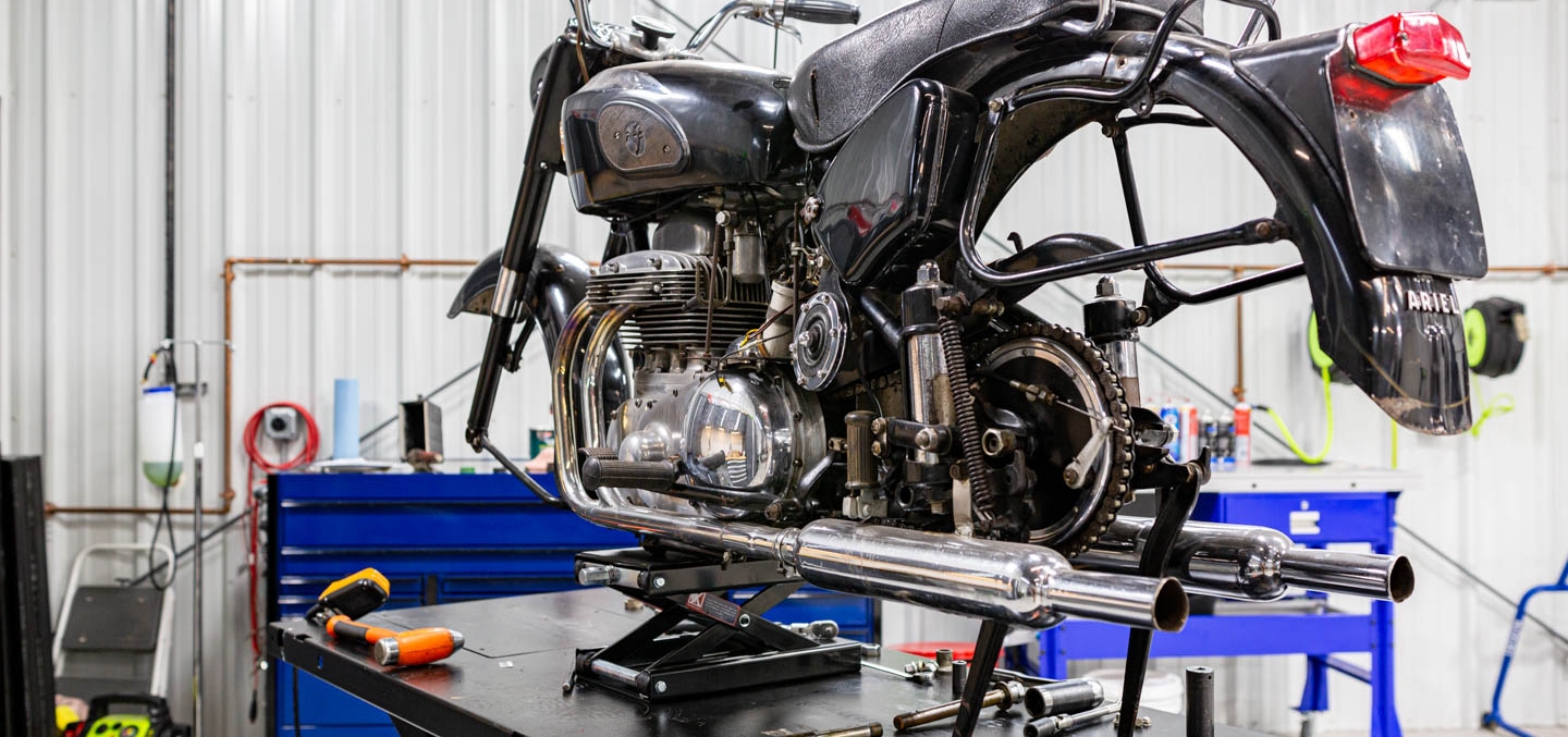 Throttlestop vintage motorcycle repair and restoration
